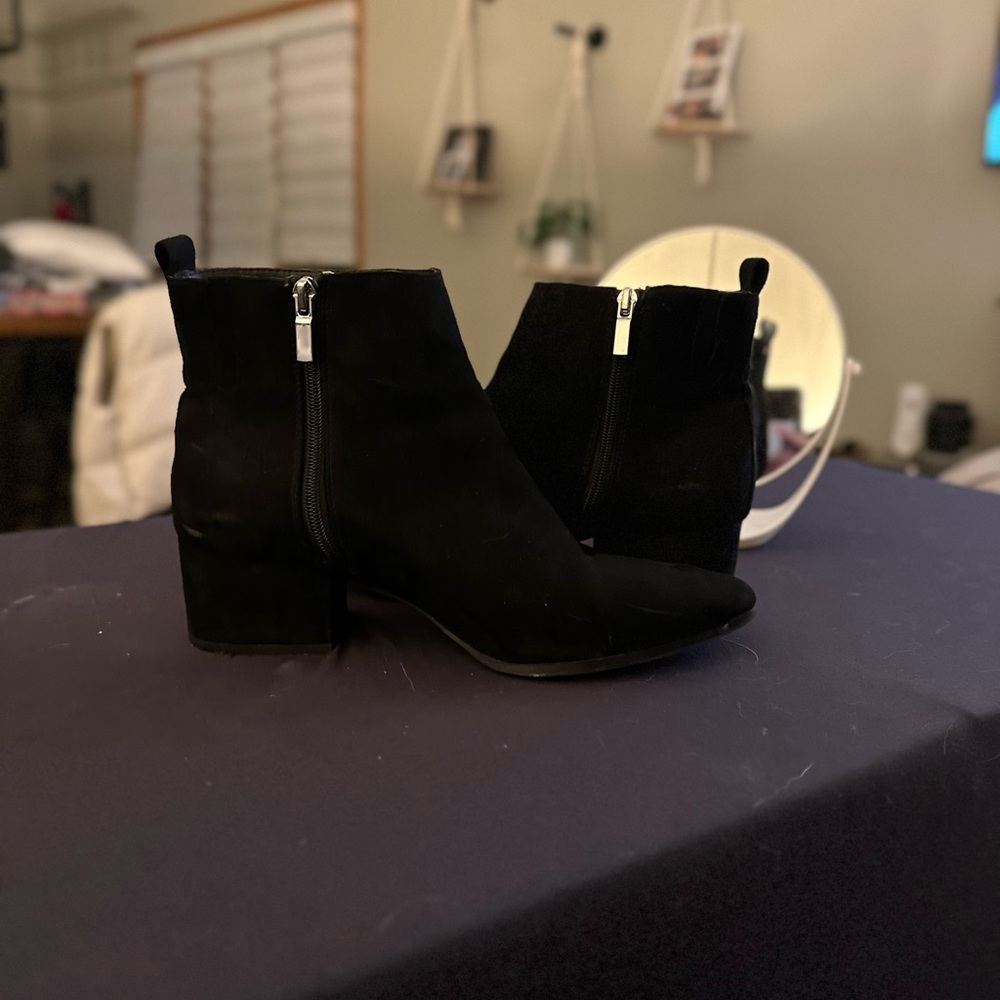 A New Day Suede Ankle Bootie